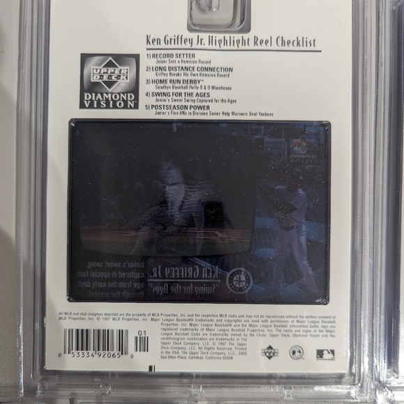 new in package - Ken Griffey Jr. highlight reel full set - 1997 - Picture 3 of 12